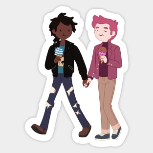 Marshall Lee and Gary Sticker